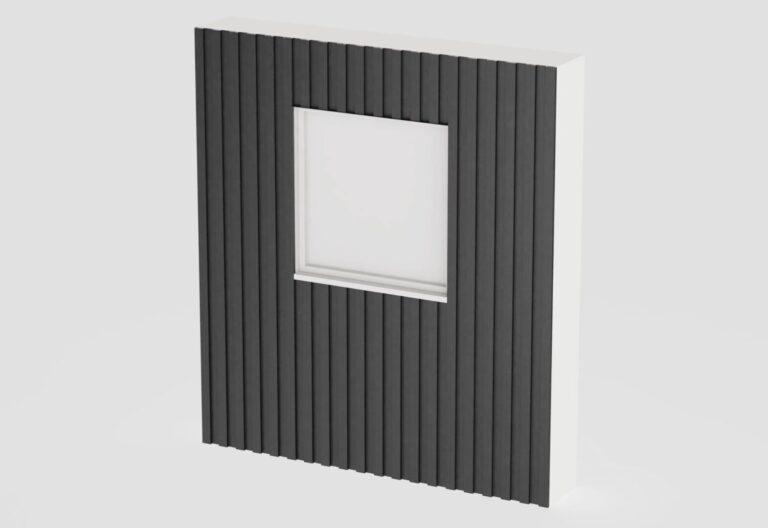 Montage Cladix rond een raam