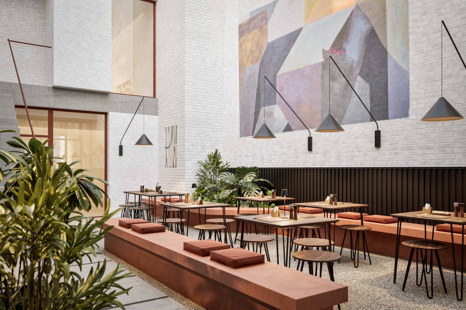 Outdoor Restaurant 1 Evening A