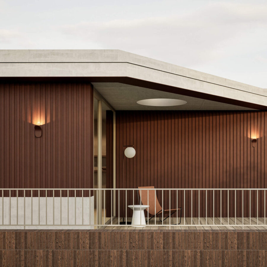 terras-gevel-penthouse-aluminium-gevelbekleding-bruin